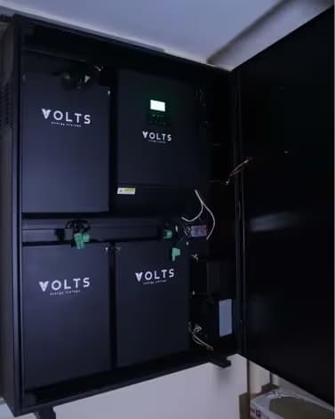 Накопитель в деревне Порошкино, Ленинградская область. Кейсы Volts