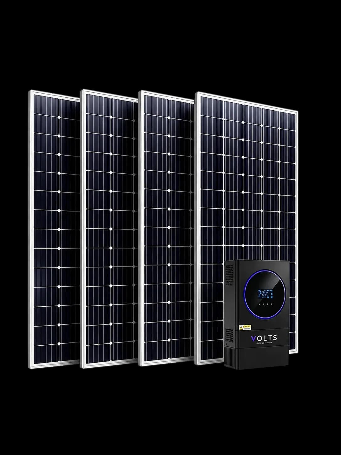 Сетевая солнечная станция Volts 2,6 кВт
