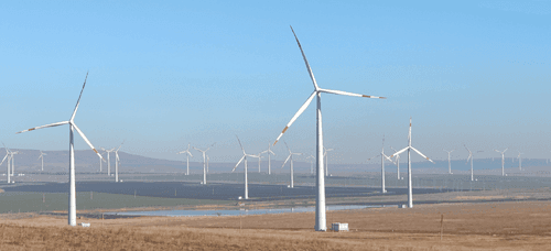 Самый большой ветропарк в России: Кочубеевская ВЭС