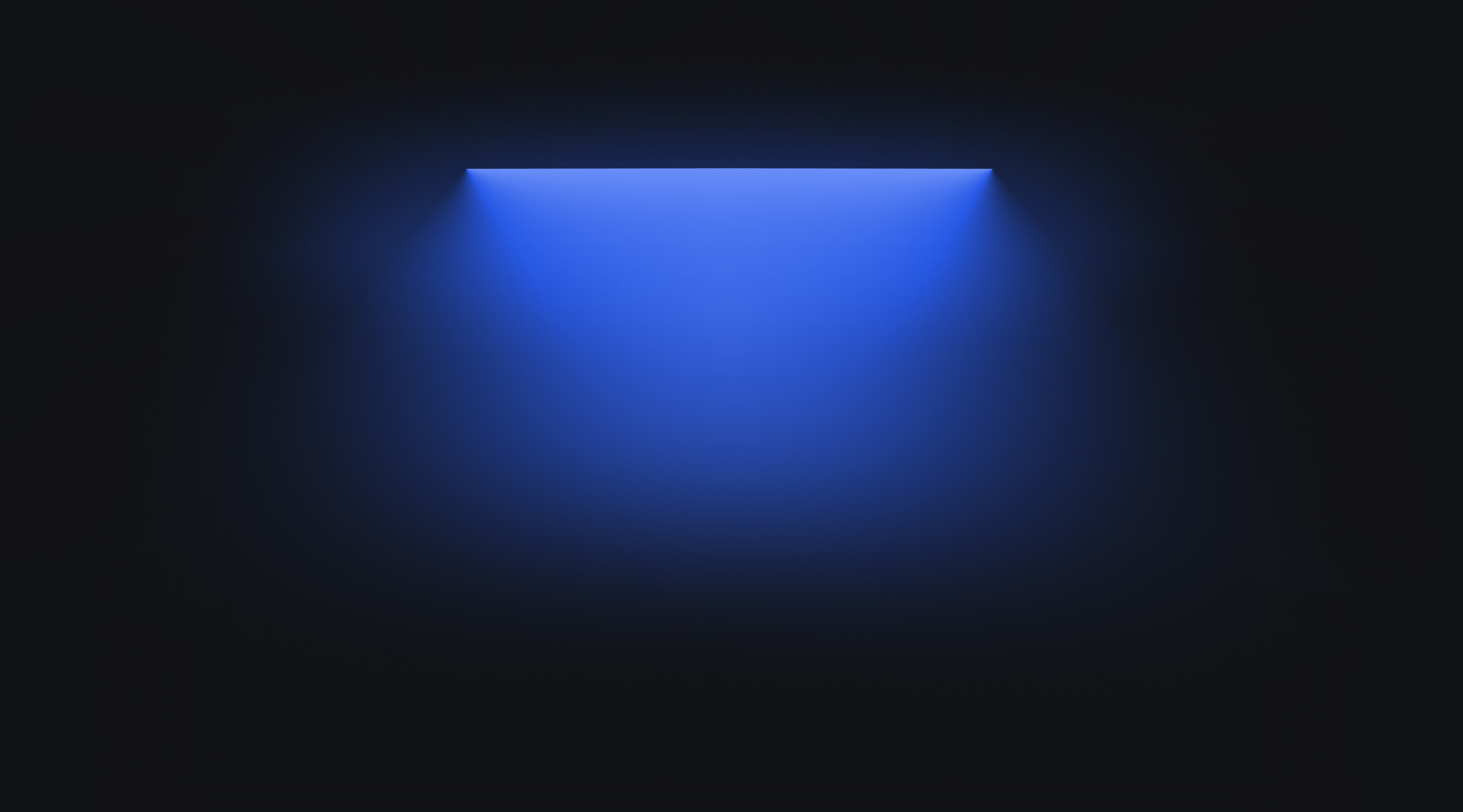 Синее свечение