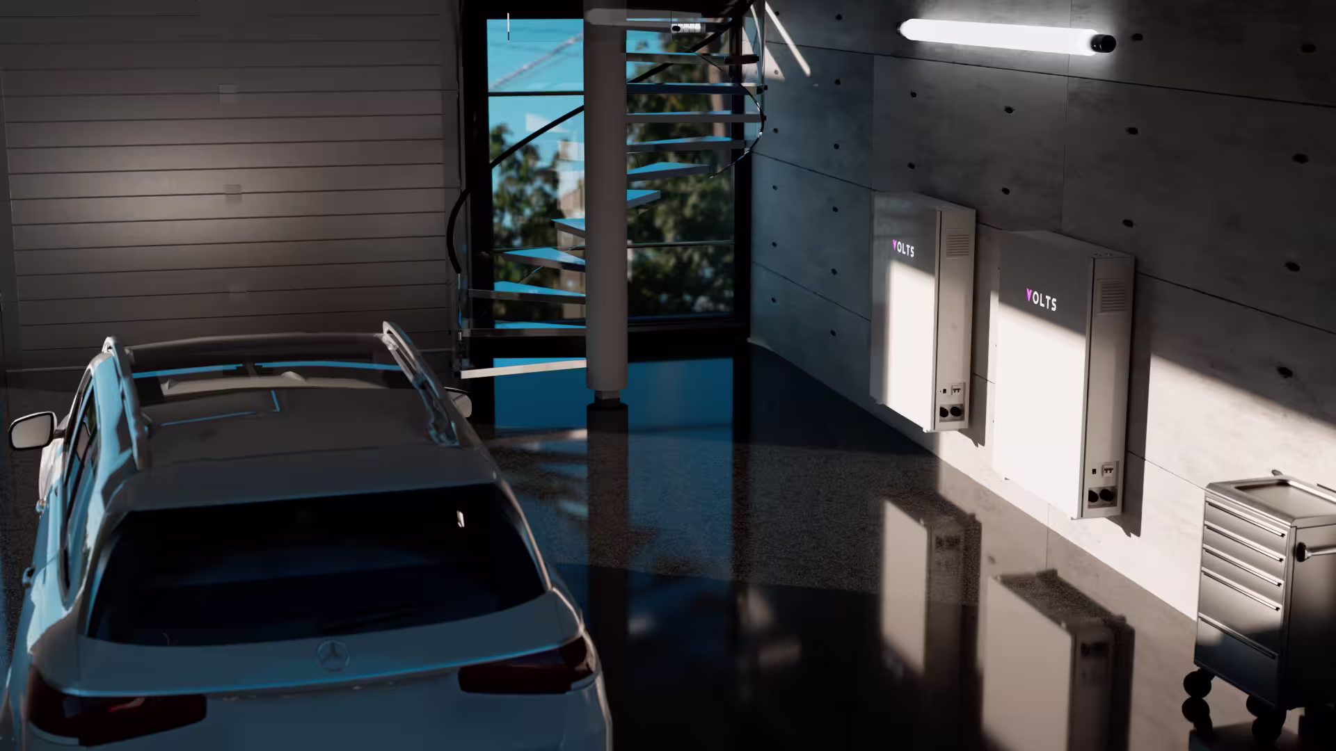 VOLTS на стене