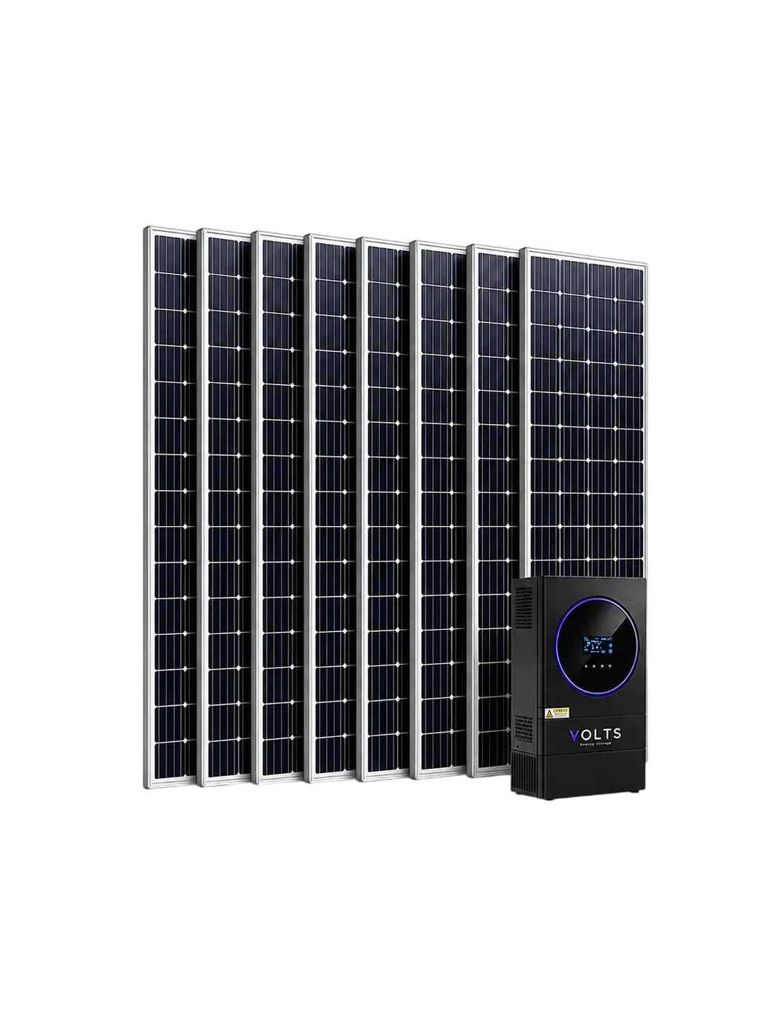 Сетевая солнечная станция Volts 5,2 кВт